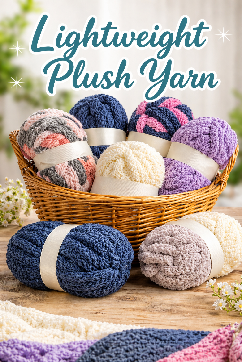 Lightweight Plush Yarn