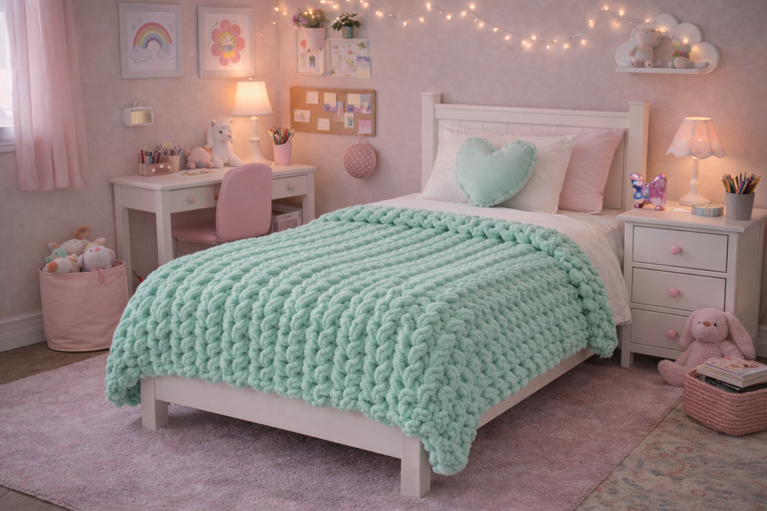 Lightweight Plush Twin Blanket