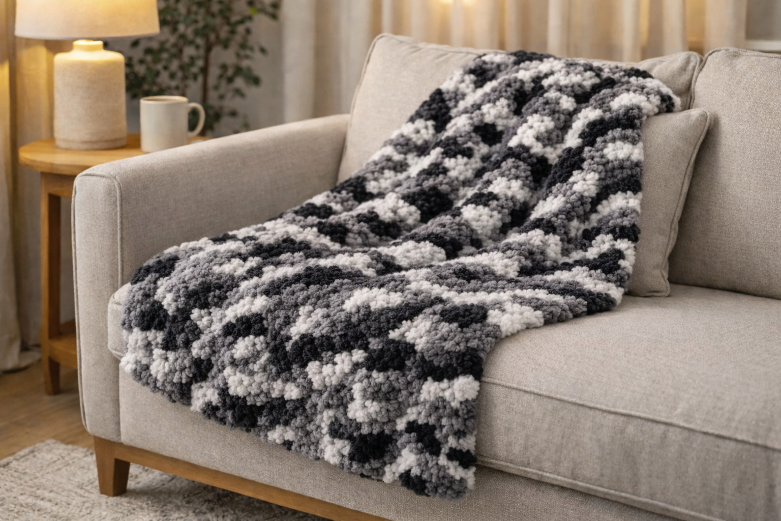 Lightweight Plush Personal Throw