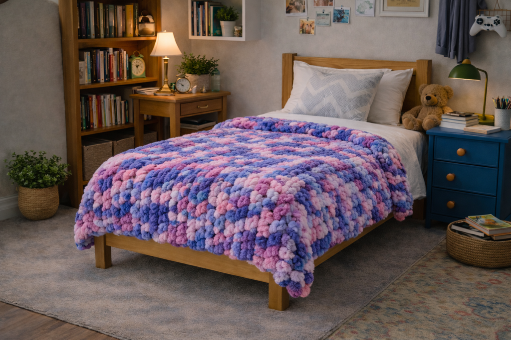 Lightweight Plush Twin Blanket