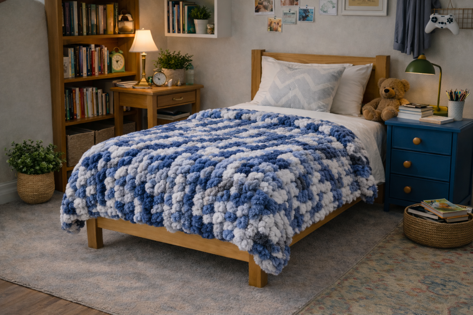 Lightweight Plush Twin Blanket