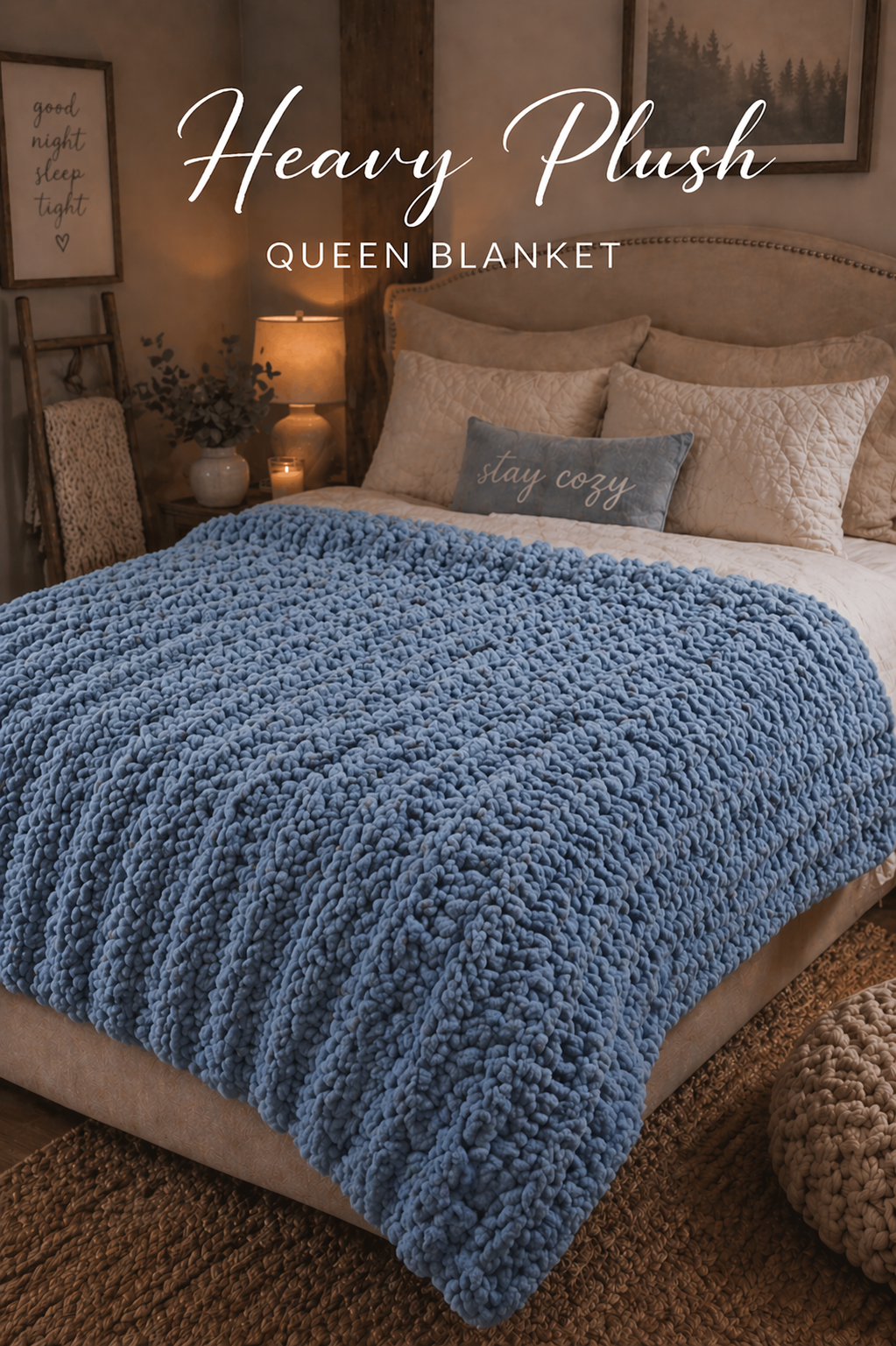 Heavy Plush Queen Blanket