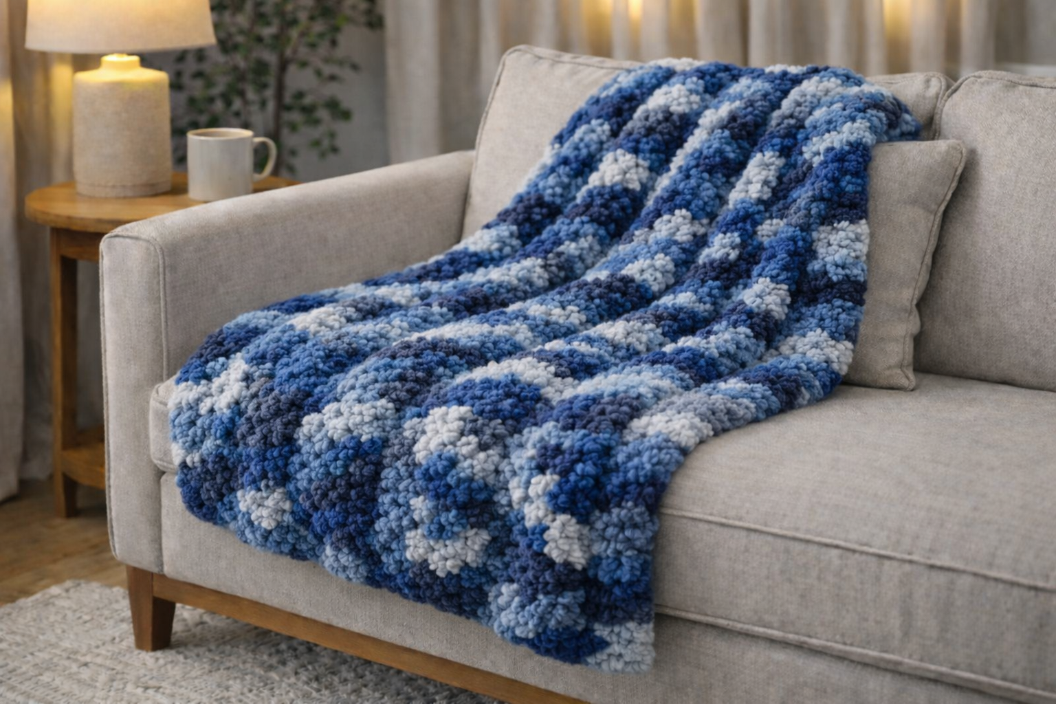 Lightweight Plush Personal Throw