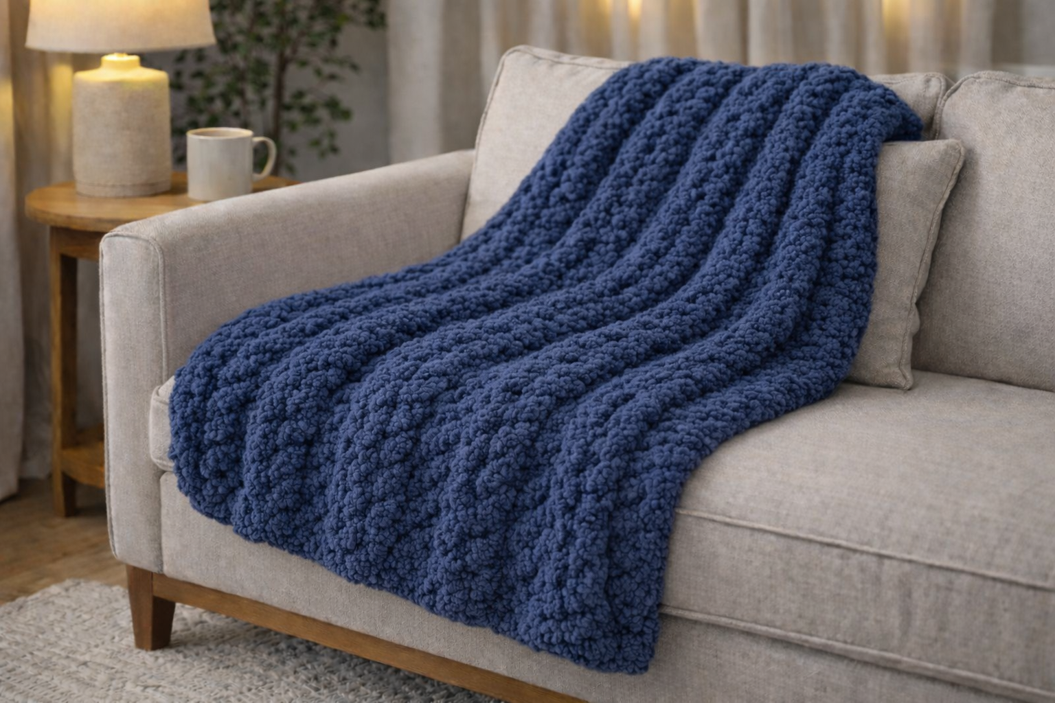 Lightweight Plush Personal Throw