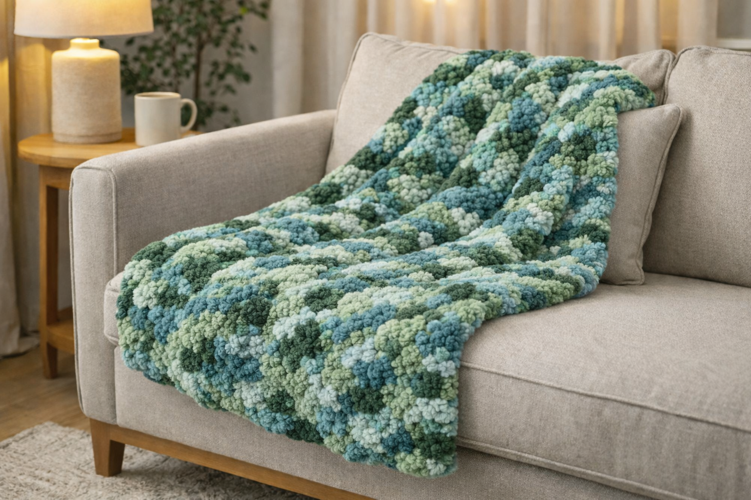 Lightweight Plush Personal Throw