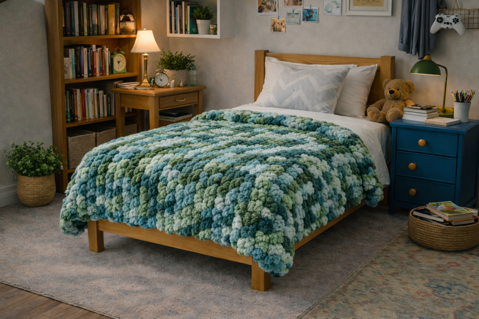 Lightweight Plush Twin Blanket