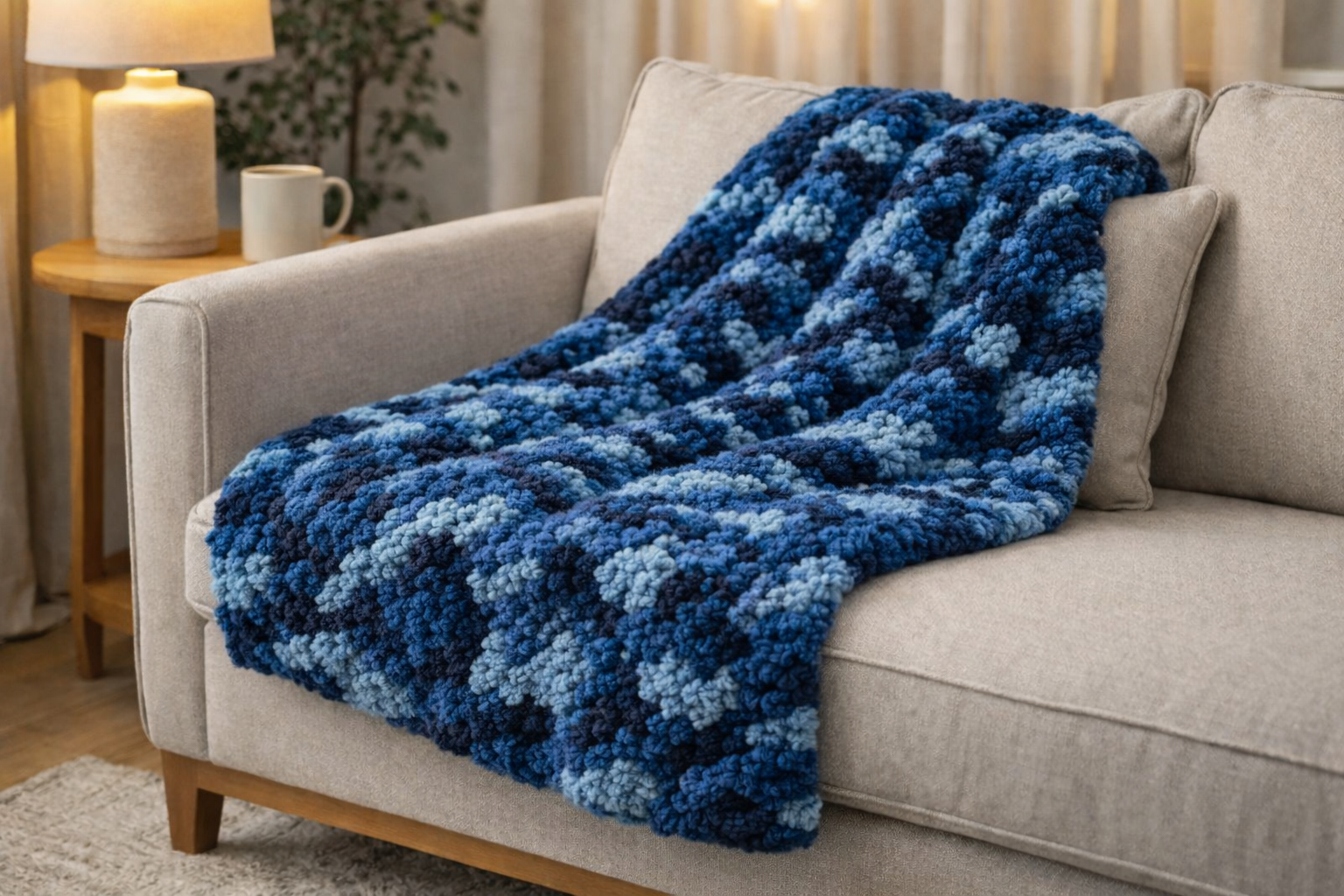Lightweight Plush Personal Throw