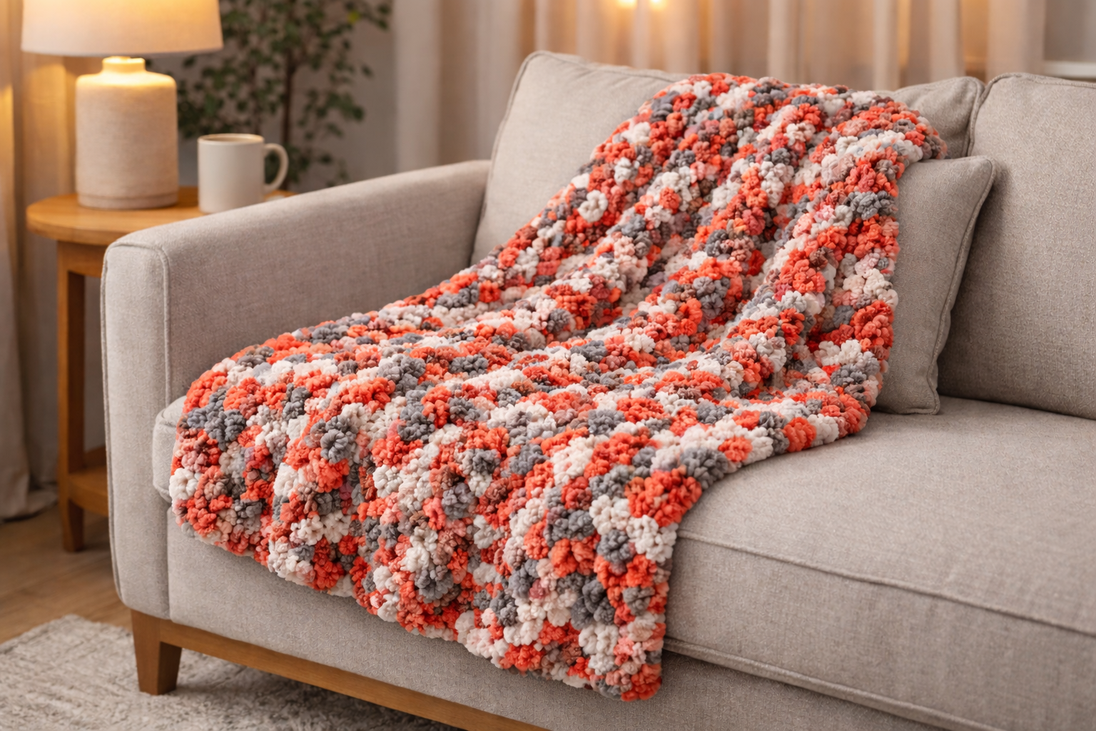 Lightweight Plush Personal Throw